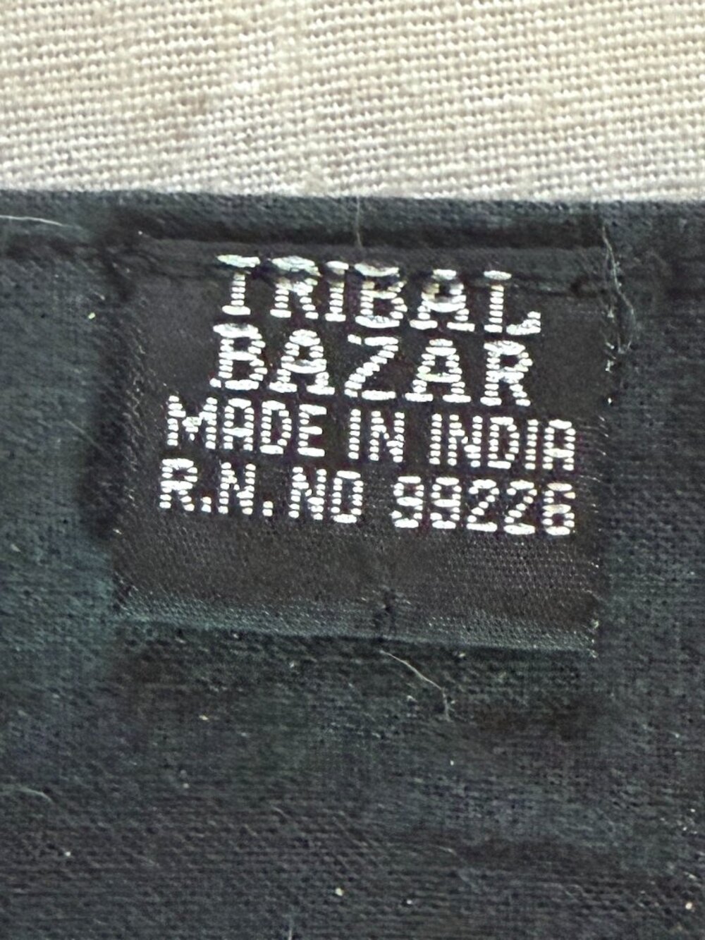 Vintage Tribal Bazar Handmade in India Costume/Dress Embellishment Apron - Picture 3 of 5